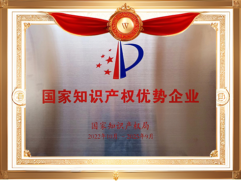 國家知識產(chǎn)權(quán)優(yōu)勢企業(yè)