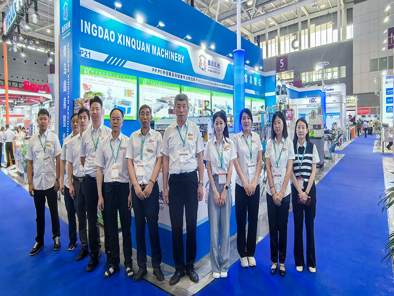 2025 深圳國際橡塑展青島鑫泉塑料機(jī)械有限公司亮相