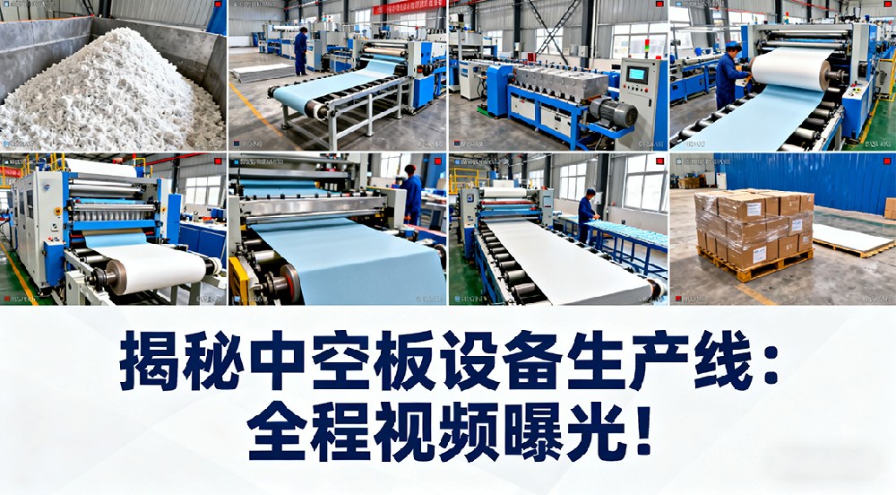 揭秘中空板設備生產(chǎn)線：全程視頻曝光！