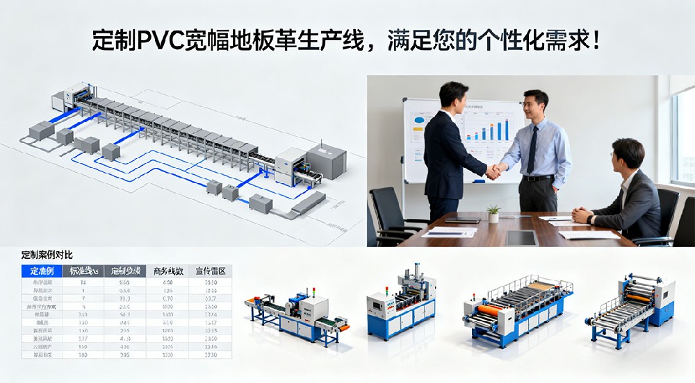 定制PVC寬幅地板革生產(chǎn)線，滿足您的個(gè)性化需求！